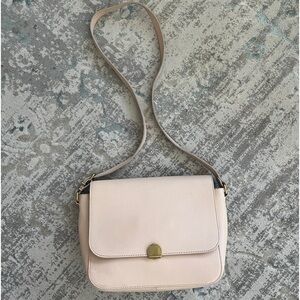 Madewell Shoulder Bag The Abroad Cream NWT VIBE